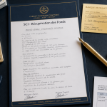 comment recuperer l'argent de la vente d'un bien en sci