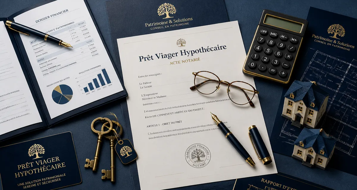 Quelles banques pratiquent le pret viager hypothécaire, bureau et acte notarié