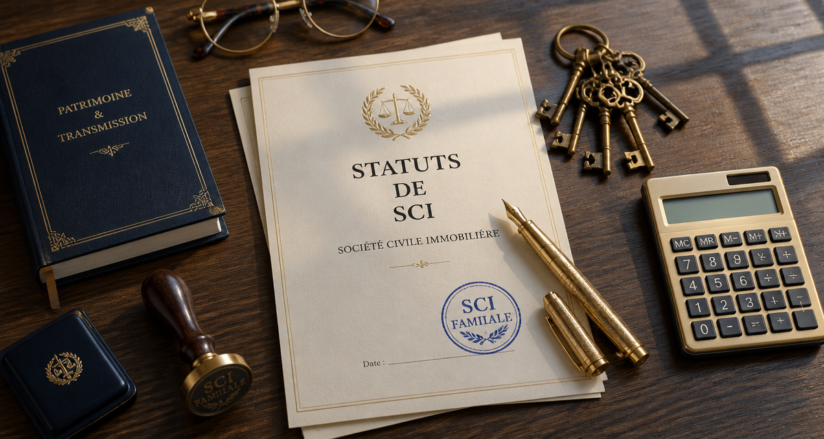 scpi familiale statuts clés bureau