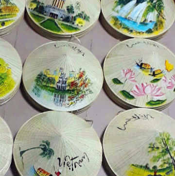 Dịch vụ làm nón lá theo hợp đồng xuất khẩu