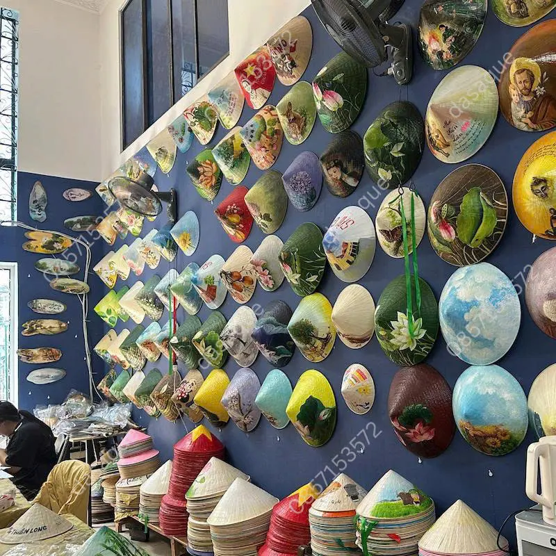 dịch vụ in nón lá - vẽ nón lá sài gòn