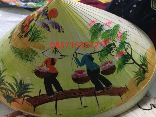Dịch Vụ In, Vẽ Nón Lá Theo Yêu Cầu - Image 3