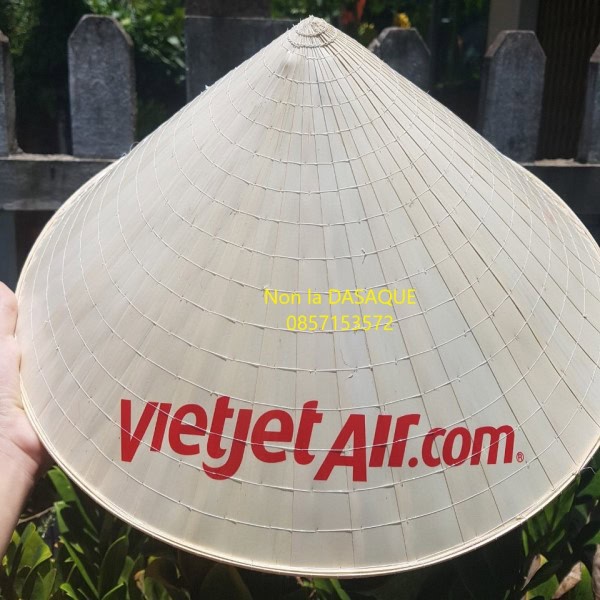 in hình ảnh trên nón lá và nón lá in logo