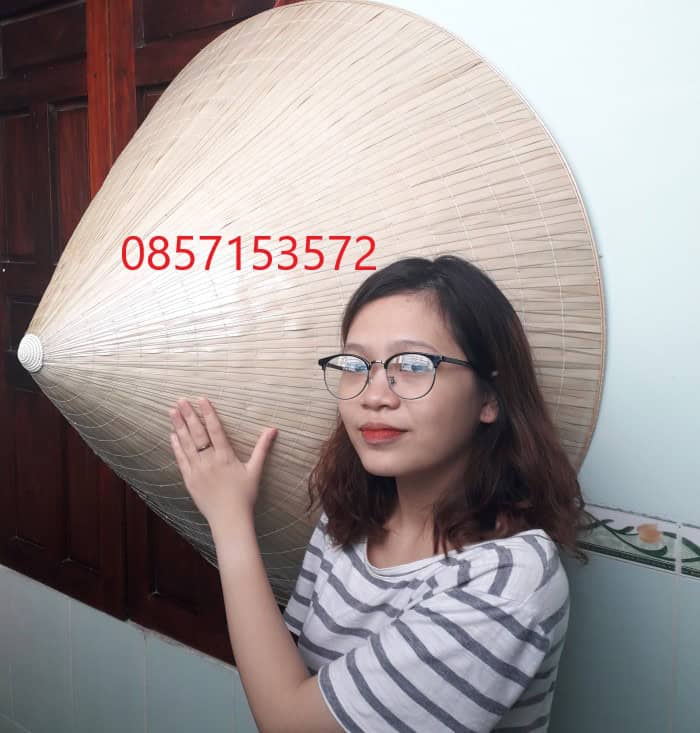 nón lá kích thước lớn theo yêu cầu