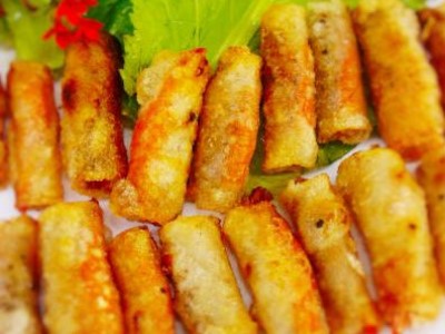 hướng dẫn cách chiên chả ram tôm đất bình định