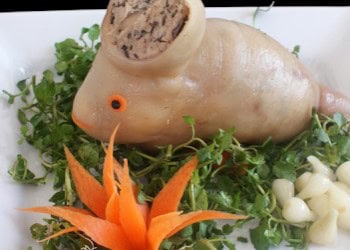 hướng dẫn cách chế biến món chân giò bó thỏ