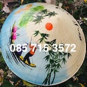 nón lá vẽ theo yêu cầu - dasaque