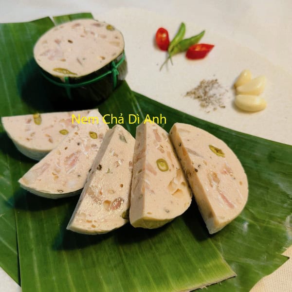 chả tai heo ớt xiêm xanh