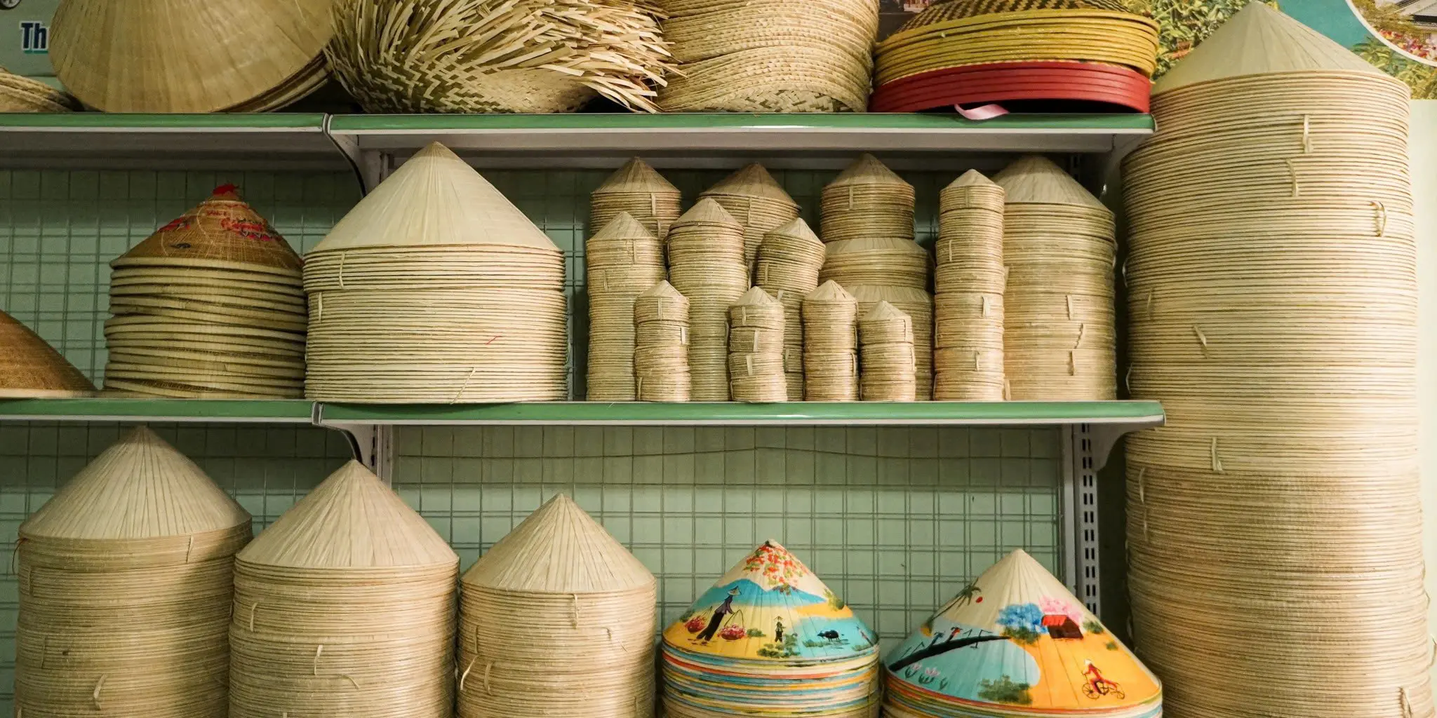 Mẫu nón lá thủ công Việt Nam tại Dasaque