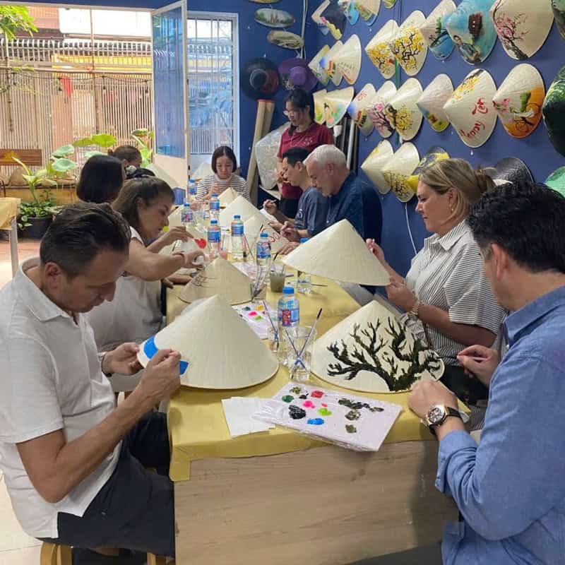 Workshop vẽ nón lá TPHCM