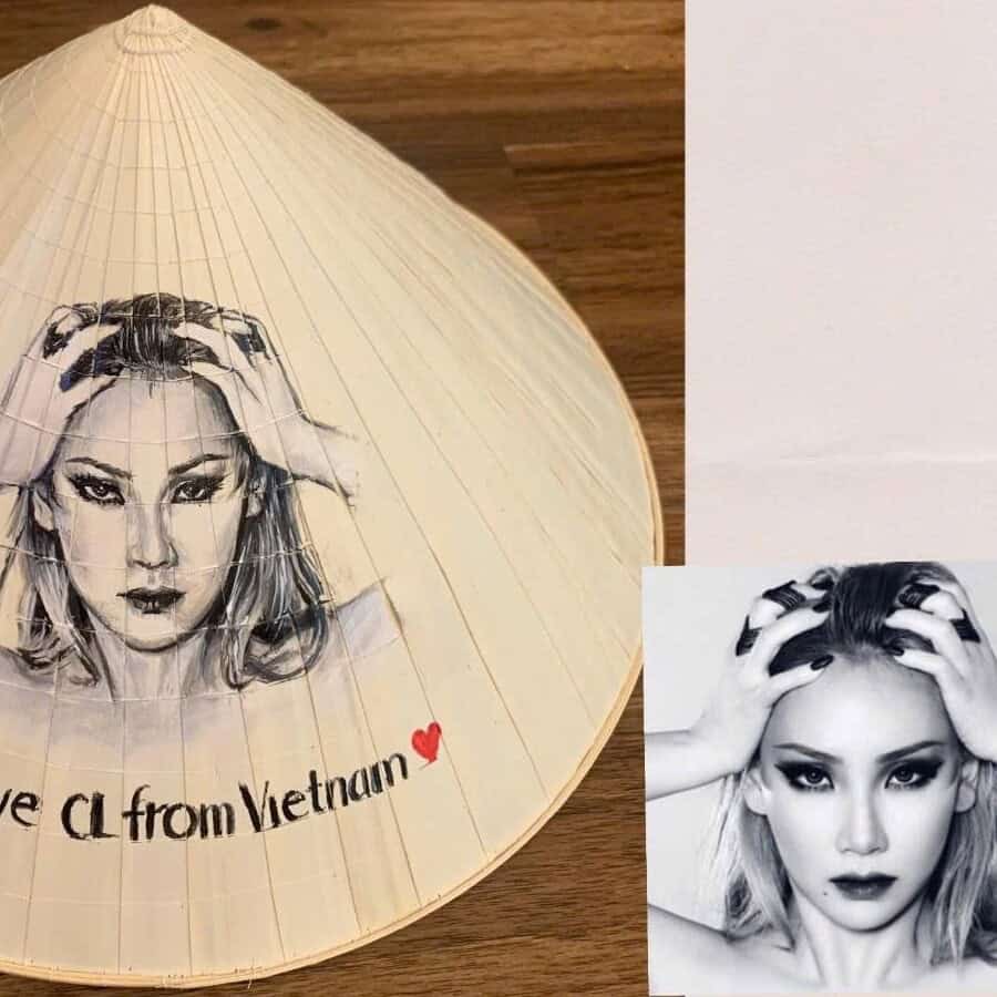 Personalized conical hat portrait gift for birthdays and anniversaries