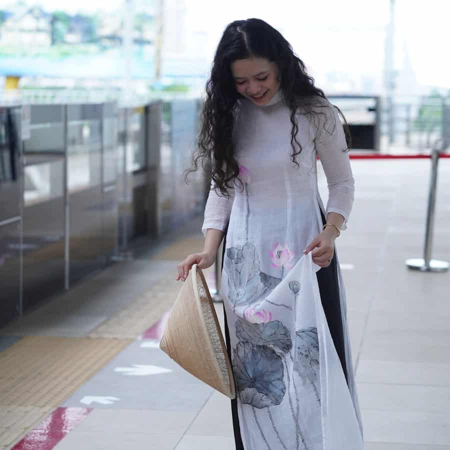 may áo dài