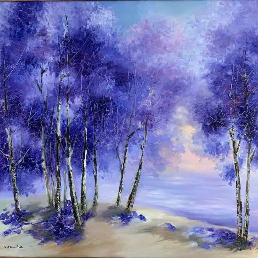 vẽ tường mầm non đơn giản