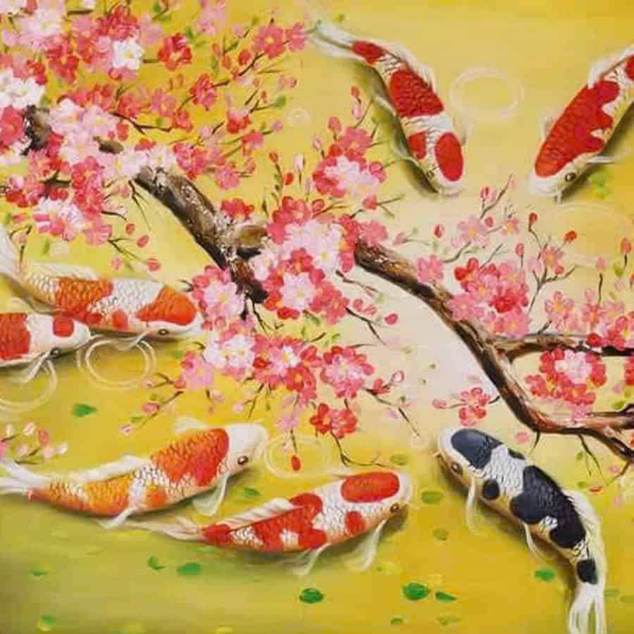 vẽ tranh tường văn phòng