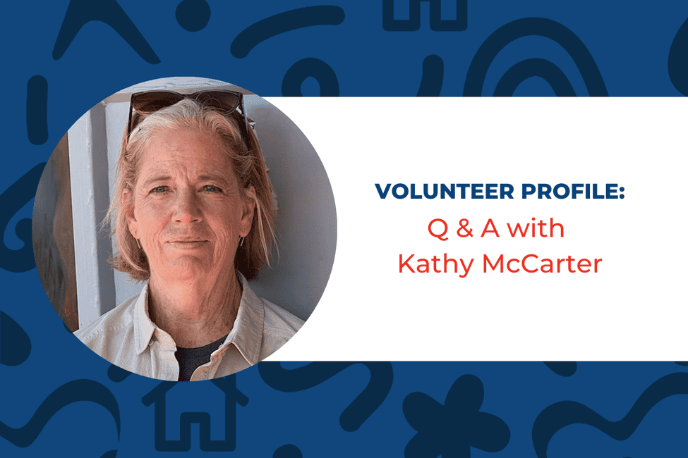 Volunteer Profile - Q&A with Kathy McCarter for volunteering in Lawrence KS