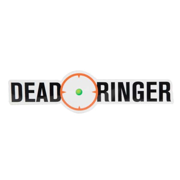 White Dead Ringer Sticker