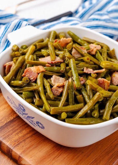 Southern Green Beans with Bacon