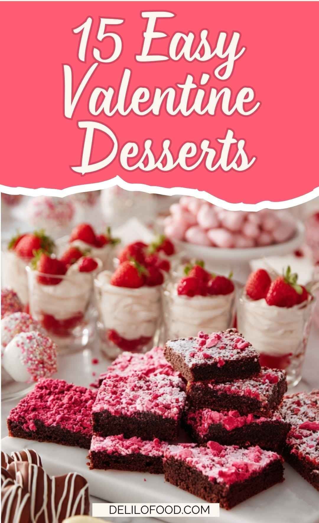 Valentine’s Day desserts that look fancy but are easy to make