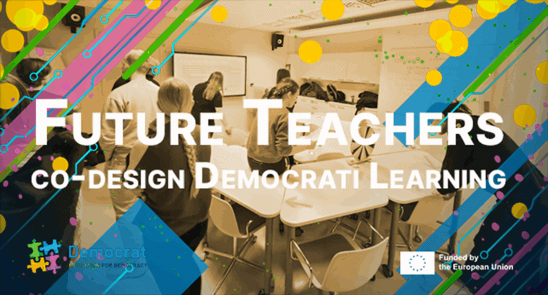 Future Teachers Co-Design Classroom Interventions for Democracy
