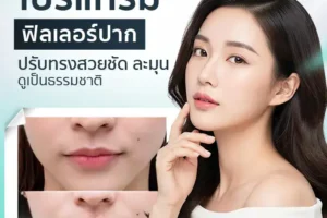 โปรแกรมฟิลเลอร์ปาก ปรับทรงสวยชัด ละมุน ดูเป็นธรรมชาติ