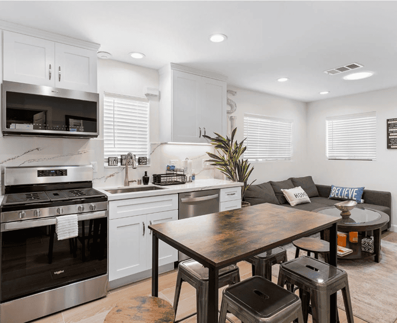 Small space kitchen design