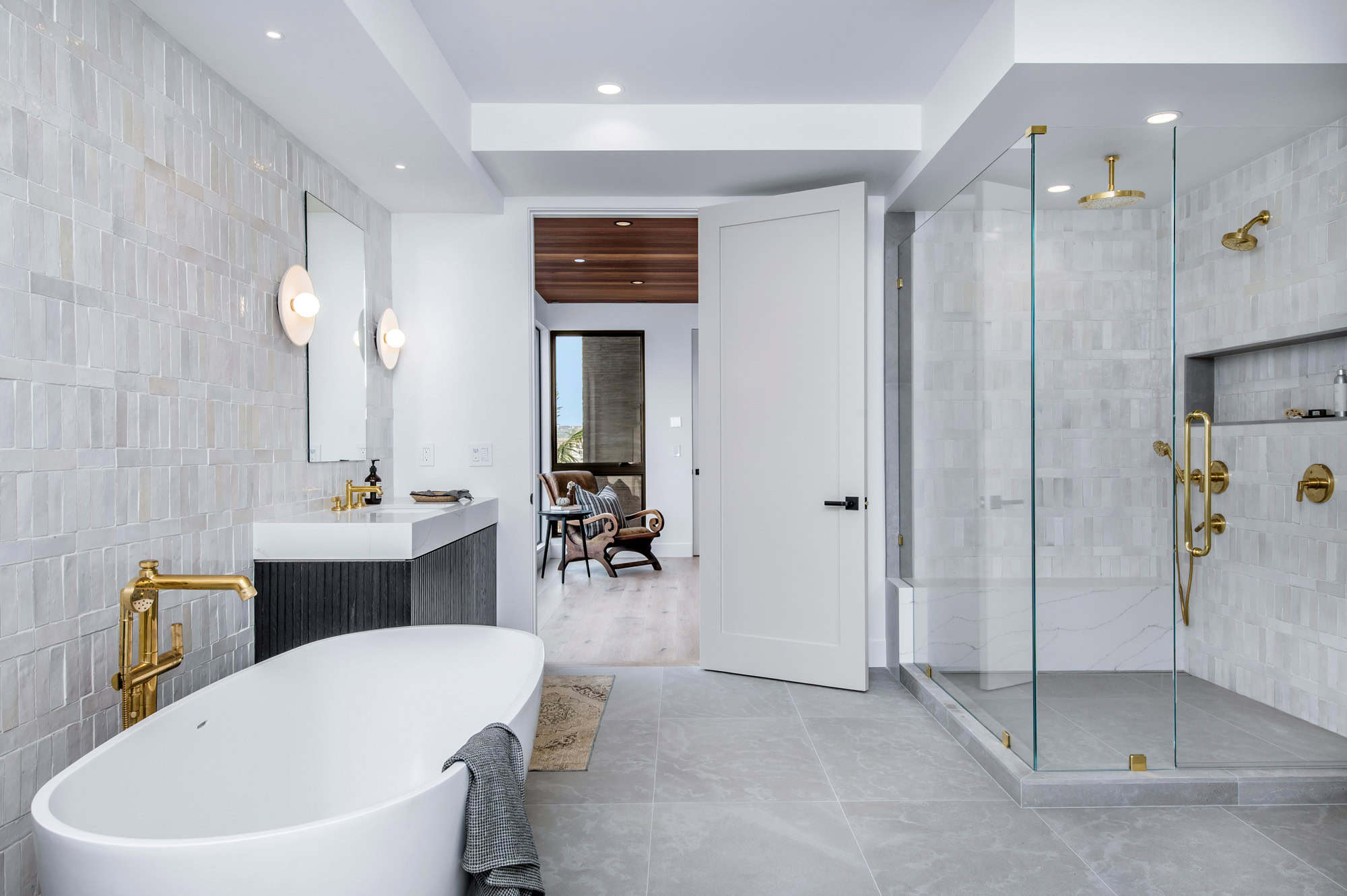 Spa-style bathroom design
