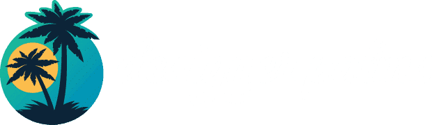 Designer Palms Logo White