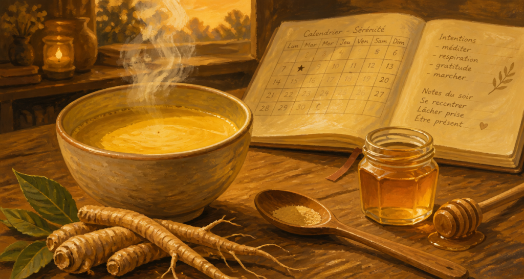 ashwagandha effet au bout de combien de temps boisson racines calendrier