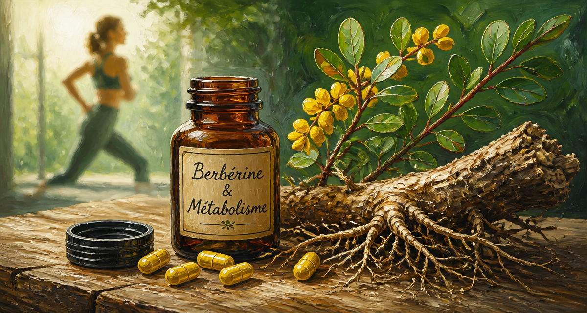 berberine perte de poids flacon gélules racines