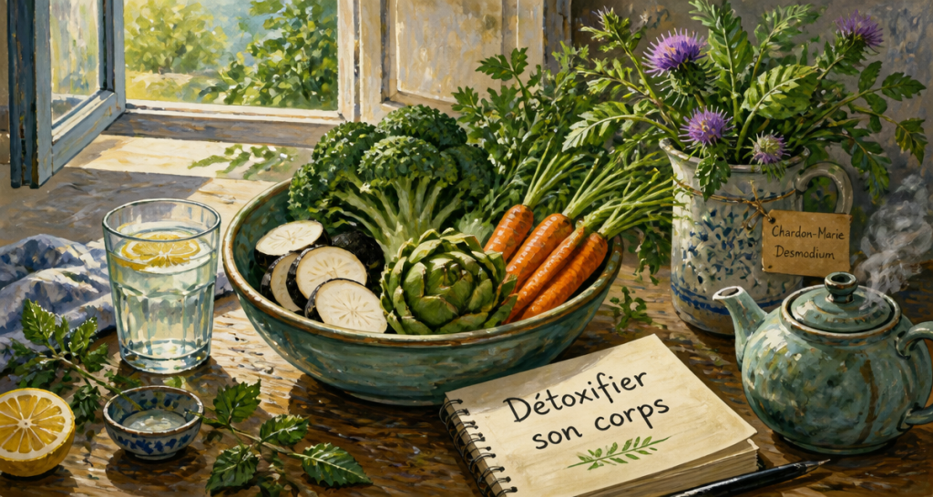 comment detoxifier son corps bol légumes detox