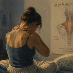 douleur trapèze signification spirituelle, massage matinal