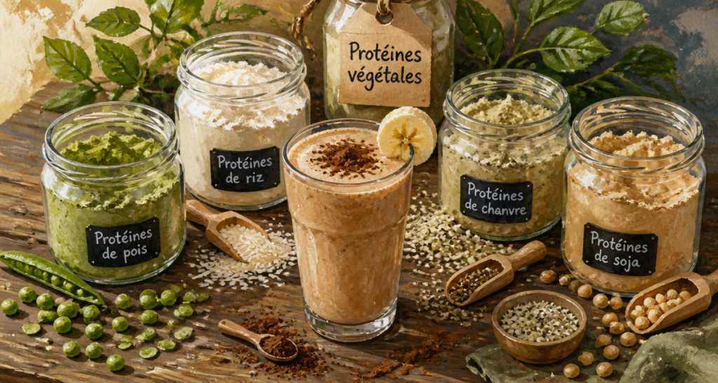 proteine vegetale en poudre danger bocaux et smoothie