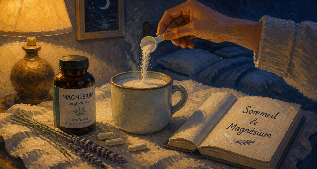 quel magnesium pour le sommeil mug poudre