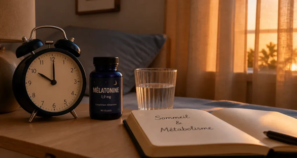 melatonine effets secondaires prise poids flacon table chevet