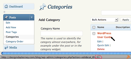 how-to-find-wordpress-category-id