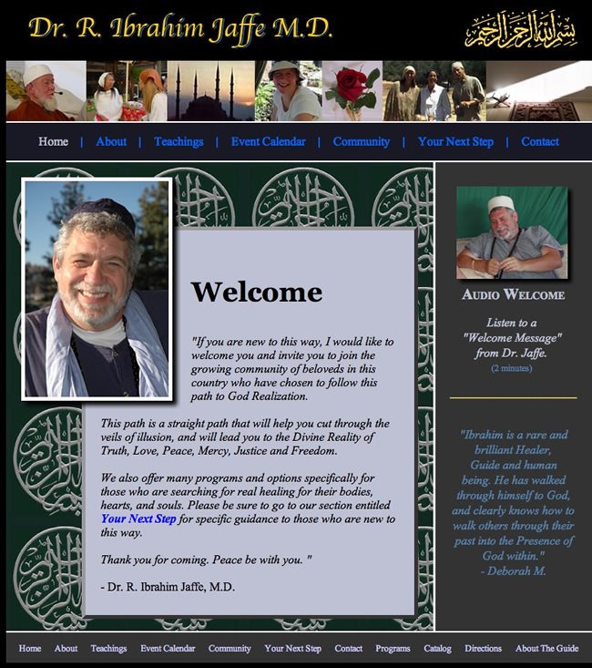 Dr. Robert Ibrahim Jaffe MD Website