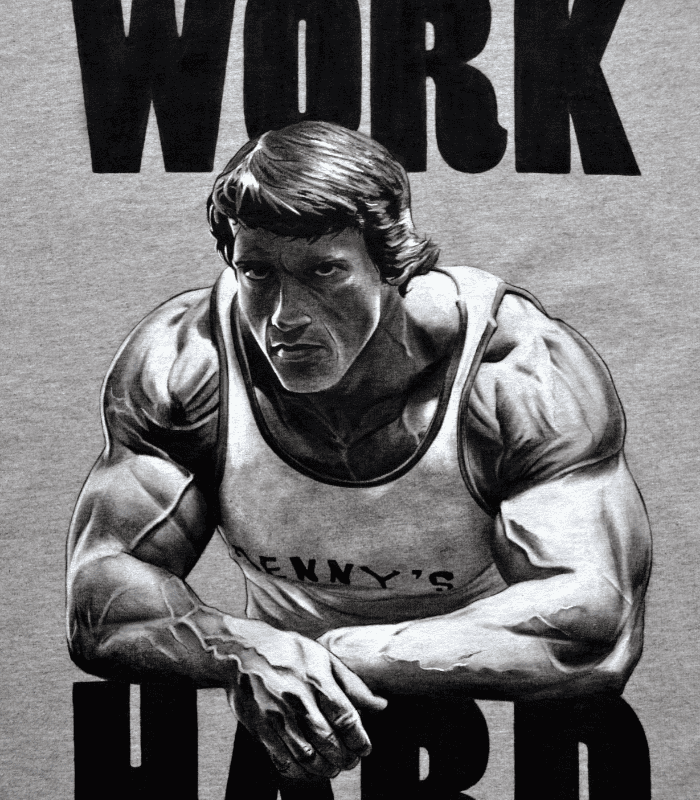 Arnold Schwarzenegger Fitness Quote Wall Art