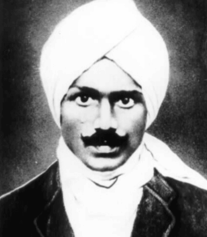 The Great Tamil Poet Mahakavi Bharathiyar Wall Art