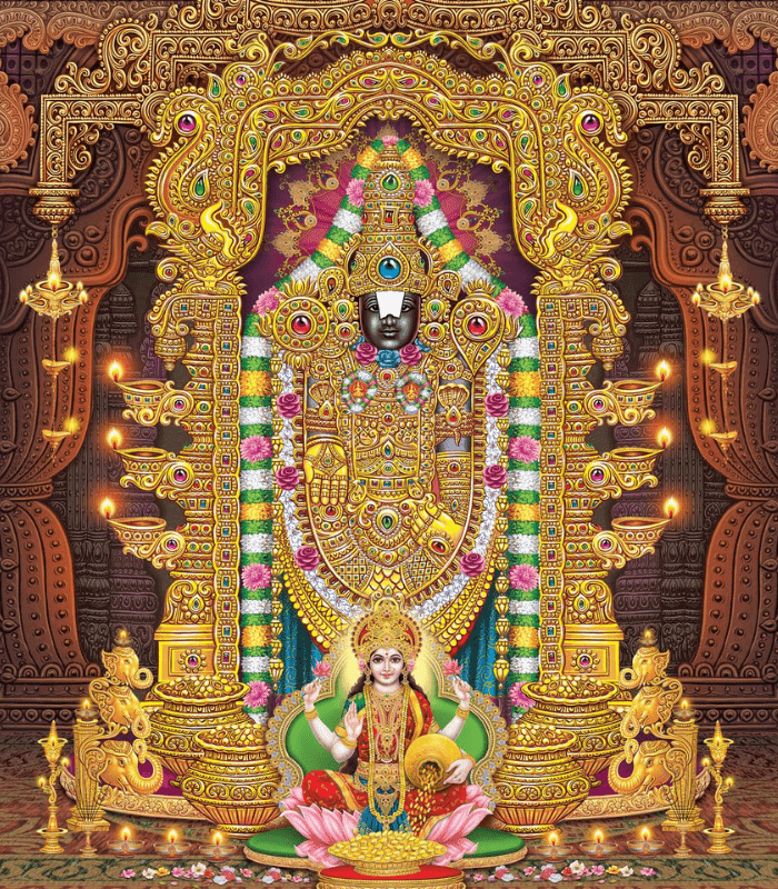 Tirupati Balaji Wall Art