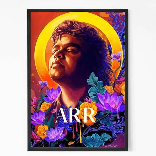 Legendary A.R. Rahman Wall Art