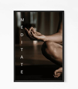 Meditation Wall Art