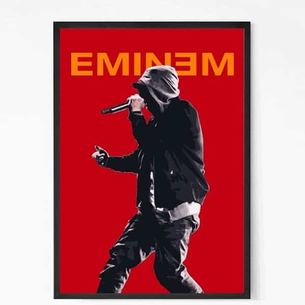 Rapper Eminem Wall Art