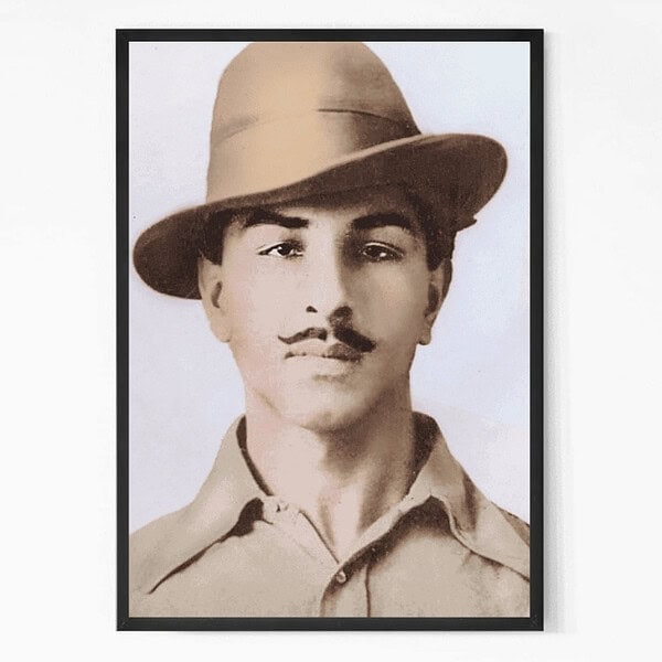 Revolutionary Bhagat Singh Wall Art