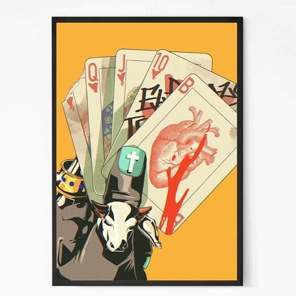 Stack of Cards Wall Art