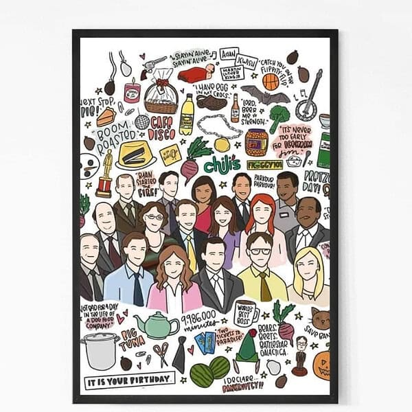The Office TV Show Wall Art