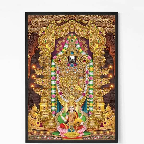 Tirupati Balaji Wall Art