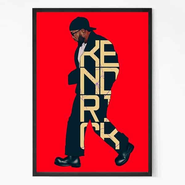Kendrick Lamar wall art