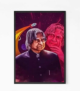 A. P. J. Abdul Kalam Wall Art