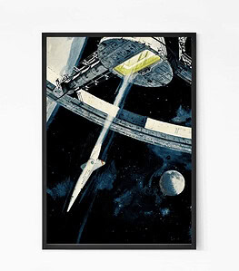 An Epic Space Odyssey Movie Wall Art