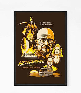 Breaking Bad Heisenberg Wall Art
